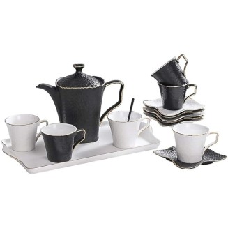 Tea Set/Tea Pot Set Ceramic Tea Set Household Coffee Cup Afternoon Tea Set Chinese Set (B) (1)