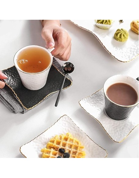 Tea Set/Tea Pot Set Ceramic Tea Set Household Coffee Cup Afternoon Tea Set Chinese Set (B) (1)