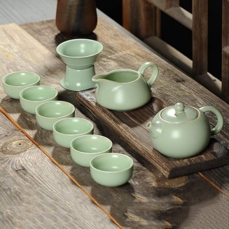 Tea Set Ceramic Teapot Kettle Ceramic Teacup Fish Chinese Tea Set Beverage
