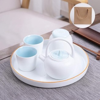 Tea Set Ceramic Glaze Teapot Teacup Gaiwan Porcelain Teaset Kettles Teaware Sets Drinkware Tea Ceremony