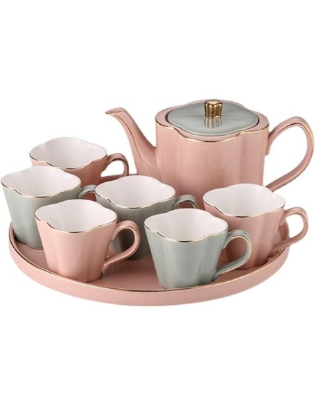 Tea Sets Tea Cup Kettle Ceramic Cup Family Set Water Cup Water Set Tea Set Home Living Room Teapot Set