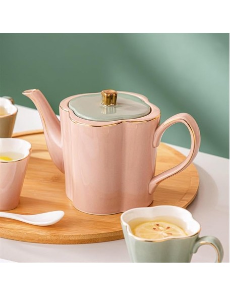 Tea Sets Tea Cup Kettle Ceramic Cup Family Set Water Cup Water Set Tea Set Home Living Room Teapot Set