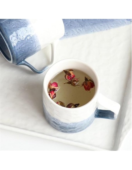 Tea Sets Ceramic Kettle Set Household Heat-Resistant Tea Cup Set Living Room Cold Kettle Tea Set Water Cup Teapot Set