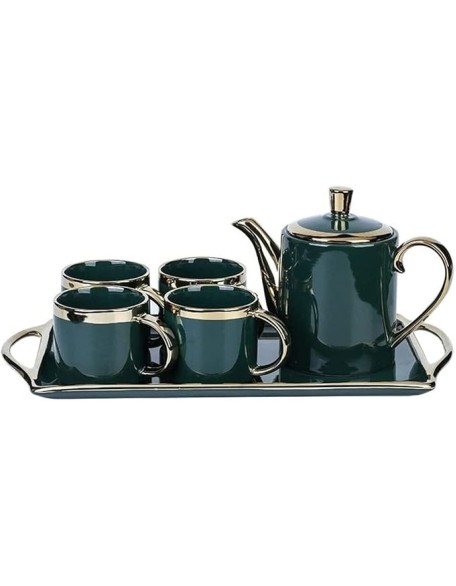 Tea Set Coffee Cup Set Tea Cup Set 6pcs Ceramic Coffee Tea Set Nordic Phnom Penh 4 Cup Water Ware Decoration Teacup Set