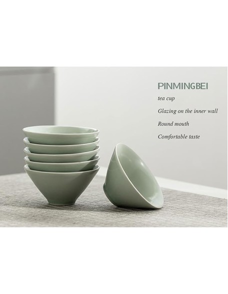Tea Set, Tea Set for Adults Afternoon Tea Set Household Kung Fu Tea Set, Japanese Ceramic Tea Cup Set (C)