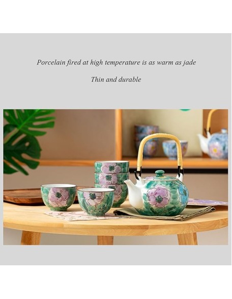 Tea Set, Tea Set Tea Set Tea Cup Set Style teapot Teacup with Strainer, Home Afternoon Tea Ceramic Tea Set
