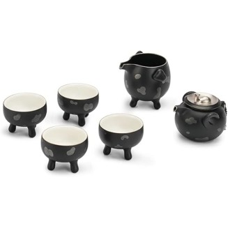 Tea Set, Kung fu Tea Set Tea Cup Set Ceramic Filter Tea Set Tea Set Home Office Box