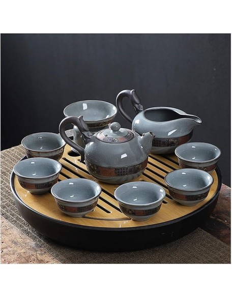 Universal Tea Set, Tea Set Kung Fu Tea Set Set Chinese Travel Kung Fu Tea Set Ceramic Portable Tea Cup Porcelain lidded Bowl Tea Cup Tea Ceremony