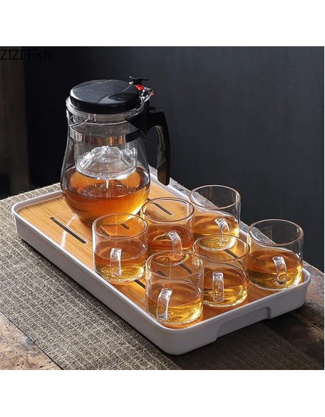 Universal Tea Set, Tea Set Kung Fu Tea Set Set Chinese Travel Kung Fu Tea Set Ceramic Portable Tea Cup Porcelain lidded Bowl Tea Cup Tea Ceremony