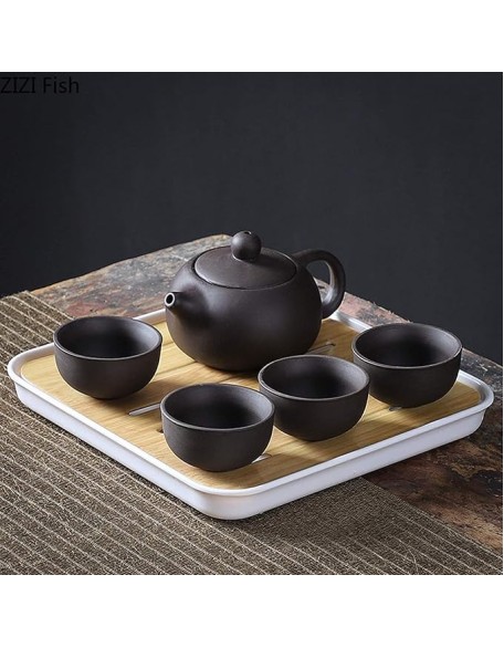Universal Tea Set, Tea Set Kung Fu Tea Set Set Chinese Travel Kung Fu Tea Set Ceramic Portable Tea Cup Porcelain lidded Bowl Tea Cup Tea Ceremony