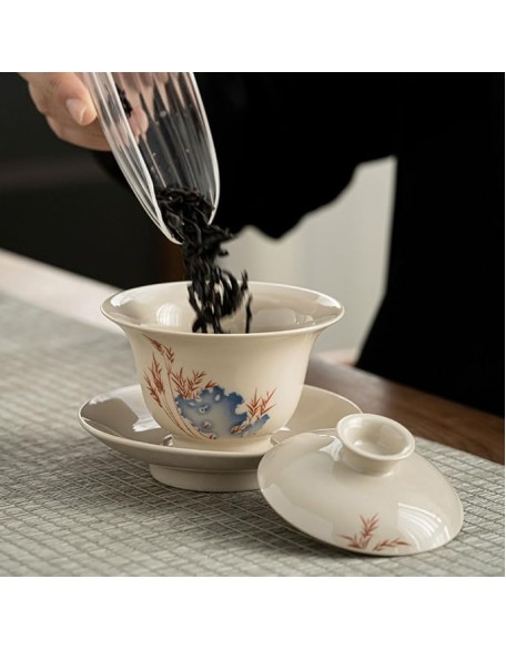 Tea Set Tea Set Tea Set Tea Cup Set Chinese Ceramic Kung Fu Tea Set Teapot and Teacup Gift Box for Meeting Guests
