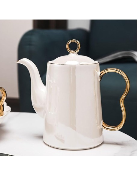 Tea Set Tea Set Tea Set Tea Cup Set European Tea Set Home Ceramic Nordic Water Teapot