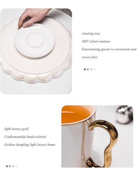 Tea Set Tea Set Tea Set Tea Cup Set European Tea Set Home Ceramic Nordic Water Teapot