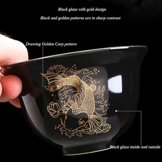Tea Set Tea Set Tea Set Tea Cup setOffice Reception Teapot Ceramic Side Handle Kung Fu Tea Set