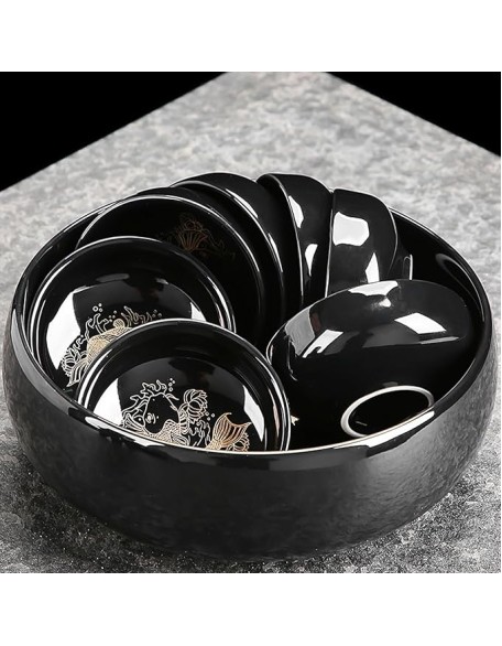 Tea Set Tea Set Tea Set Tea Cup setOffice Reception Teapot Ceramic Side Handle Kung Fu Tea Set