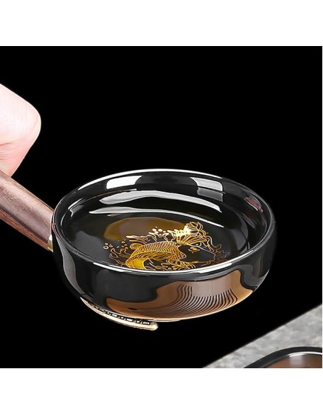 Tea Set Tea Set Tea Set Tea Cup setOffice Reception Teapot Ceramic Side Handle Kung Fu Tea Set