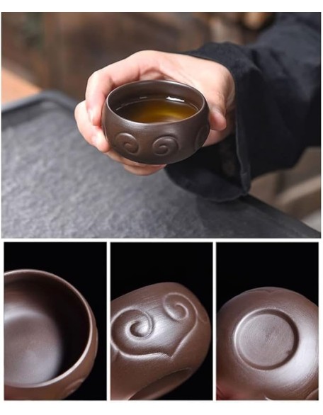 Tea Set, Chinese Tea Set Teapot Set Gongfu Tea Set Tea Pot Set Ceramic Gongfutea Pot Cup Set Tea Set Service Pot Cups for Tea Ceremony Party Home Office Decor,C