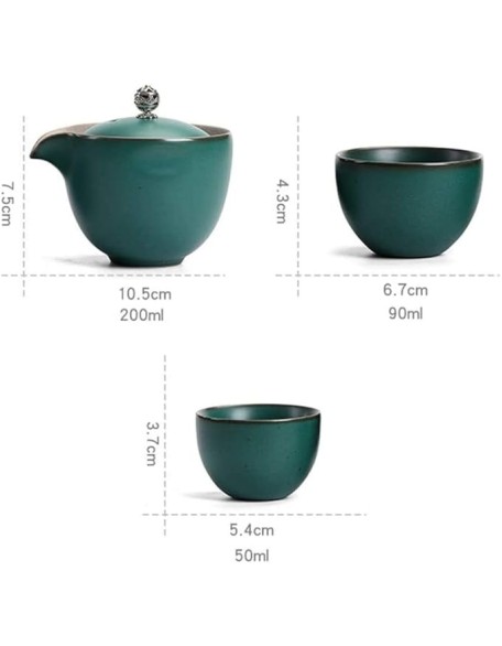 Tea Set Coffee Cups Set Tea Cup Set Portable Ceramic Tea Set Travel Teapot Sets Chinese Teapot