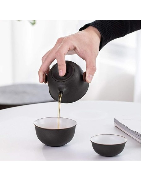 Tea Set Coffee Cup Set Tea Cup Set Portable Travel Ceramics Tea Set Chinese Handmade Teapot Sets Good Business Gifts