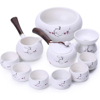 Universal Tea Set teapot Coffee Pot Tea Set Home Office Simple Tea Set Ceramic teapot Teacup Set Gift Box