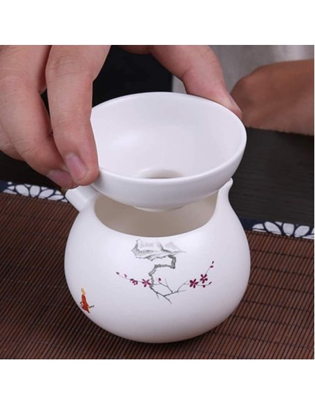 Universal Tea Set teapot Coffee Pot Tea Set Home Office Simple Tea Set Ceramic teapot Teacup Set Gift Box