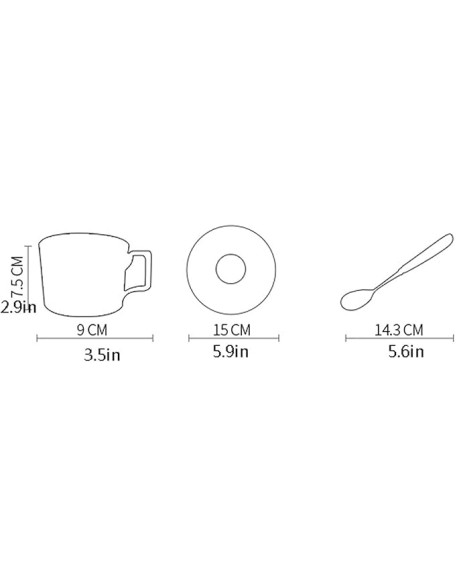 Coffee Mug Coffee Cup Set Will Flash Bone China Tracing Gold Phnom Penh Afternoon Tea Tea Set Set with Saucer with Stirring Spoon Home Tea Cup, Fancy Tea Cups, Flower Tea